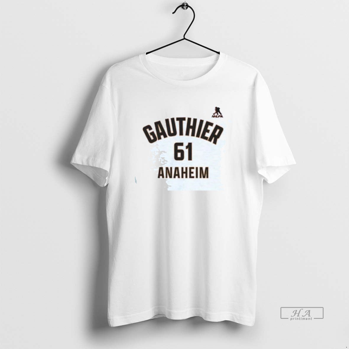 Official Cutter Gauthier Name Number Anaheim Ducks T-Shirts, Hoodie, Sweatshirt - T-Shirt, Sweatshirt, Hoodie