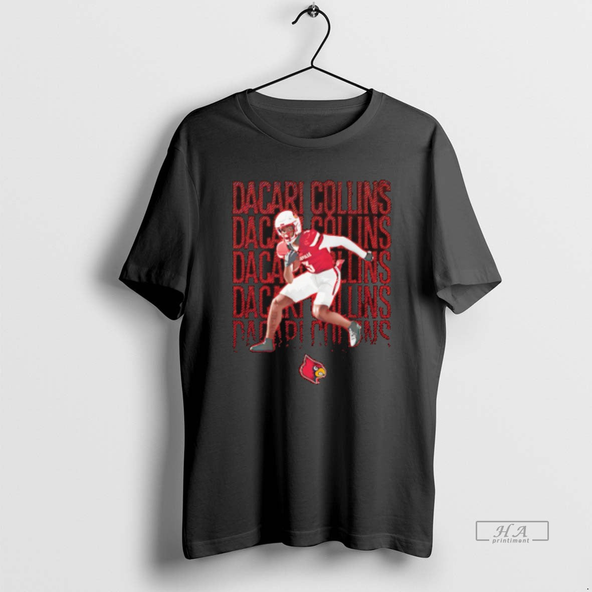 Official Dacari Collins Louisville Cardinals Illustrated T-Shirts, Hoodie, Sweatshirt - T-Shirt, Sweatshirt, Hoodie