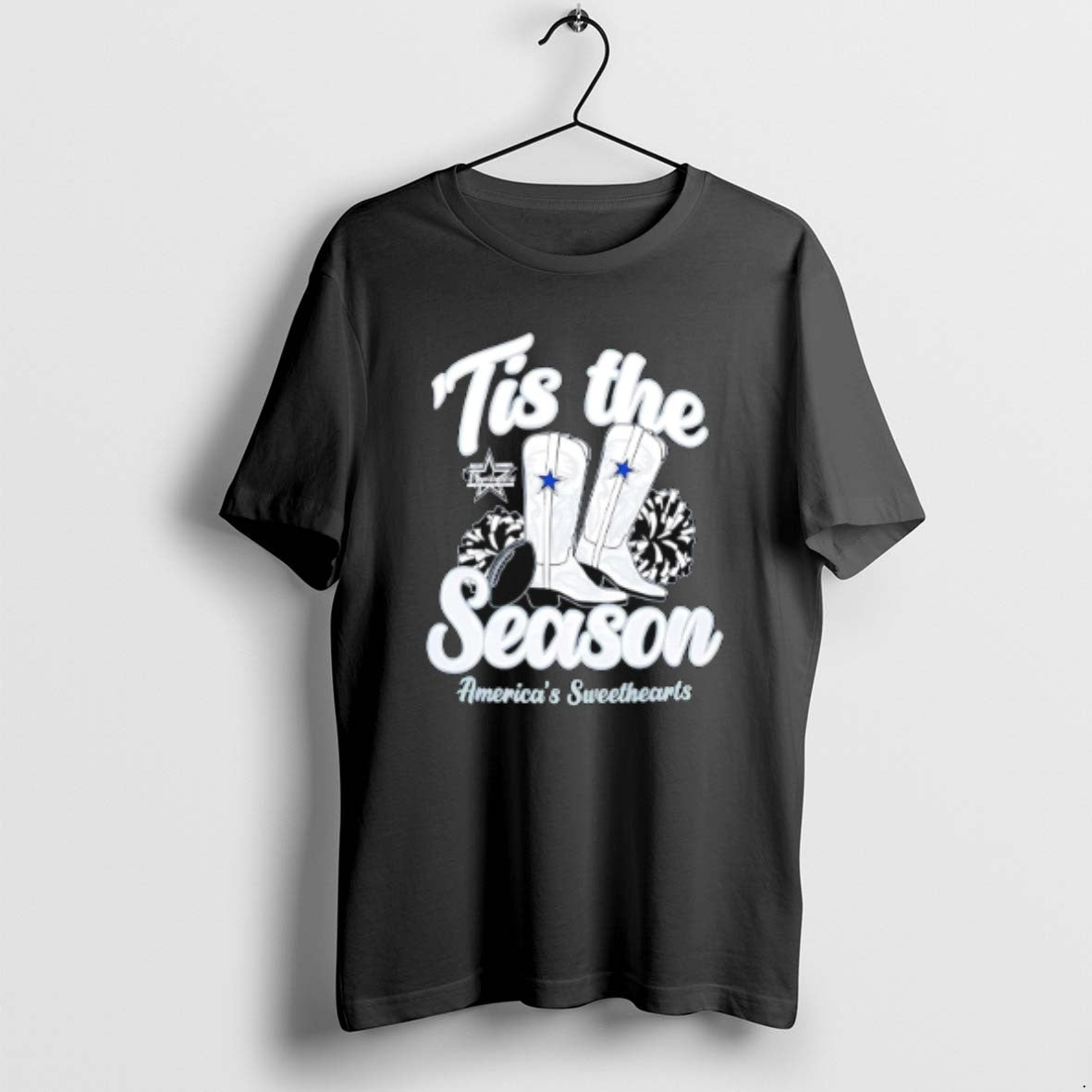 Official Dallas Cowboys Tis Season Boots 2025 T-Shirts, Hoodie, Sweatshirt - T-Shirt, Sweatshirt, Hoodie