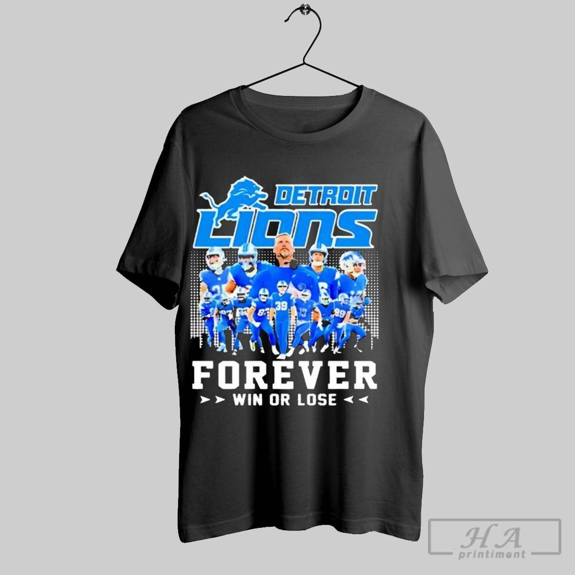Official Detroit Lions Forever Win Lose Team Players T-Shirts, Hoodie, Sweatshirt - T-Shirt, Sweatshirt, Hoodie