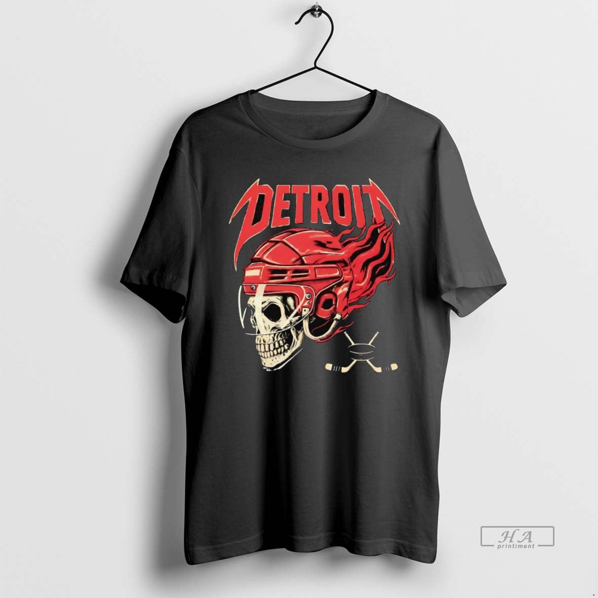 Official Detroit Red Wings Skull Helmet T-Shirts, Hoodie, Sweatshirt - T-Shirt, Sweatshirt, Hoodie