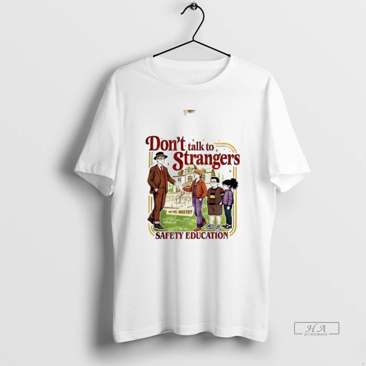 Official Dont Talk Strangers Safety Education T-Shirts, Hoodie, Sweatshirt - T-Shirt, Sweatshirt, Hoodie