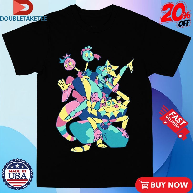 Dreamworld Robots Shirts Unisex T-shirt, Sweatshirt, Hoodie, Long Sleeve Tee - T-Shirt, Sweatshirt, Hoodie