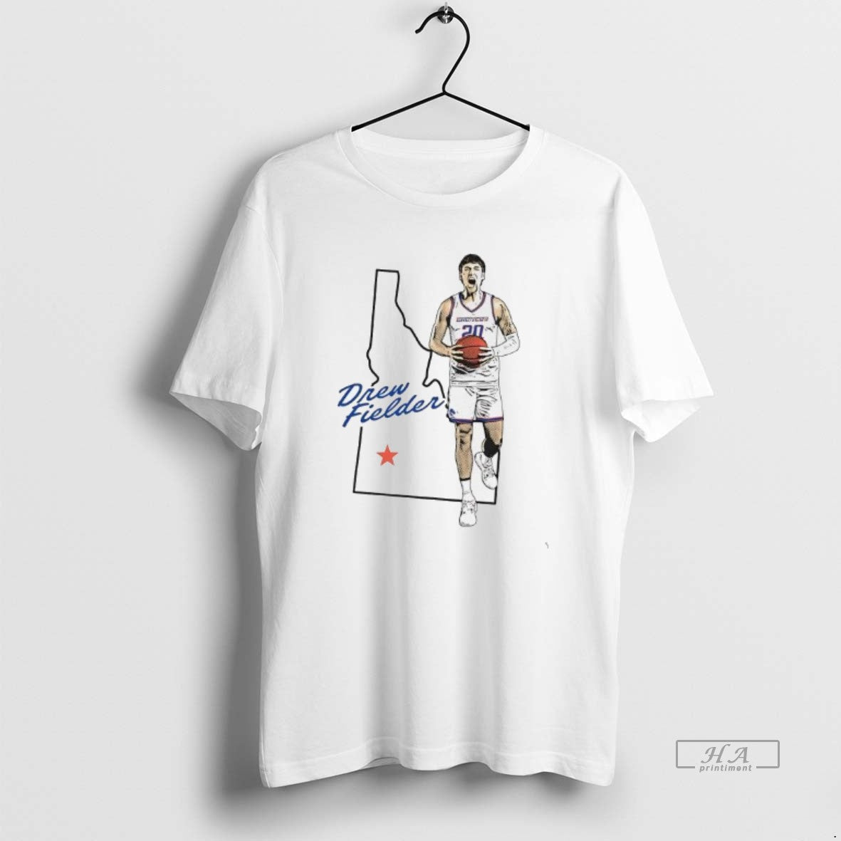 Official Drew Fielder Hometown Scream Boise State Basketball T-Shirts, Hoodie, Sweatshirt - T-Shirt, Sweatshirt, Hoodie