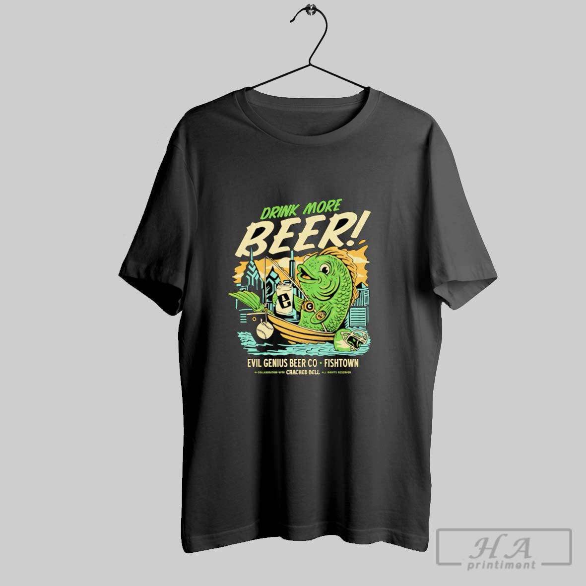 Official Drink More Beer Evil Genius Beer Co Poster T-Shirts, Hoodie, Sweatshirt - T-Shirt, Sweatshirt, Hoodie