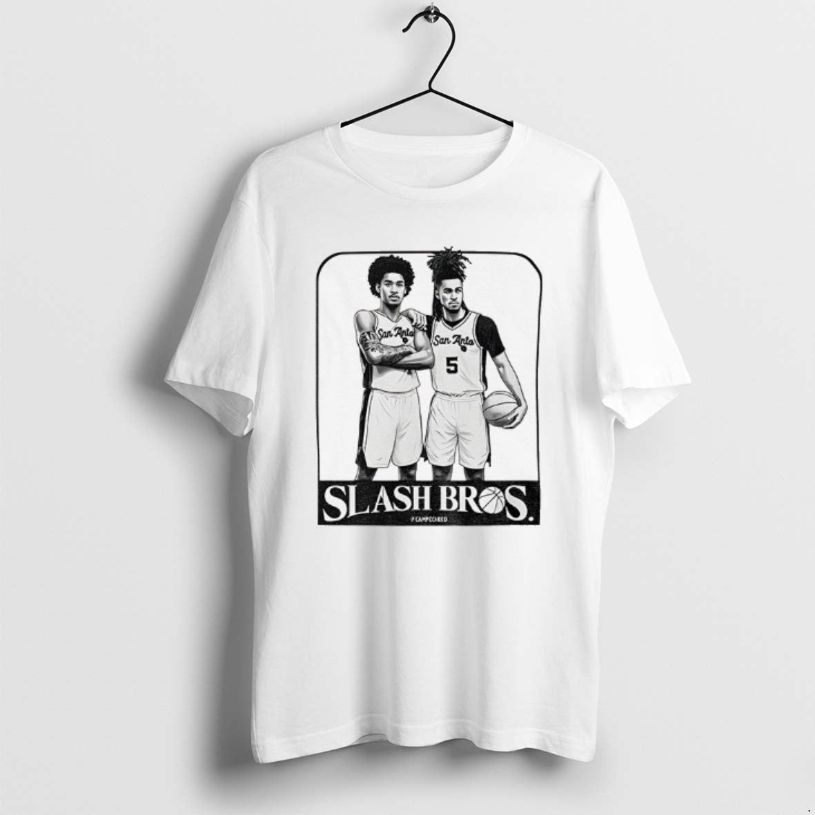 Official Dylan Harper Vs David Robinson Slash Bros San Antonio Spurs Nba Basketball Cartoon T-Shirts, Hoodie, Sweatshirt - T-Shirt, Sweatshirt, Hoodie