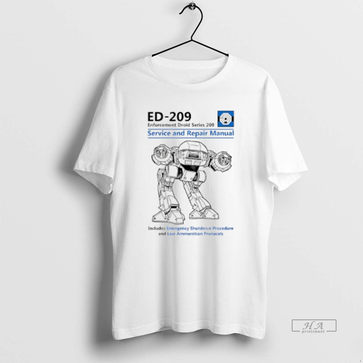 Official Ed 209 Robot Service Repair Manual T-Shirts, Hoodie, Sweatshirt - T-Shirt, Sweatshirt, Hoodie