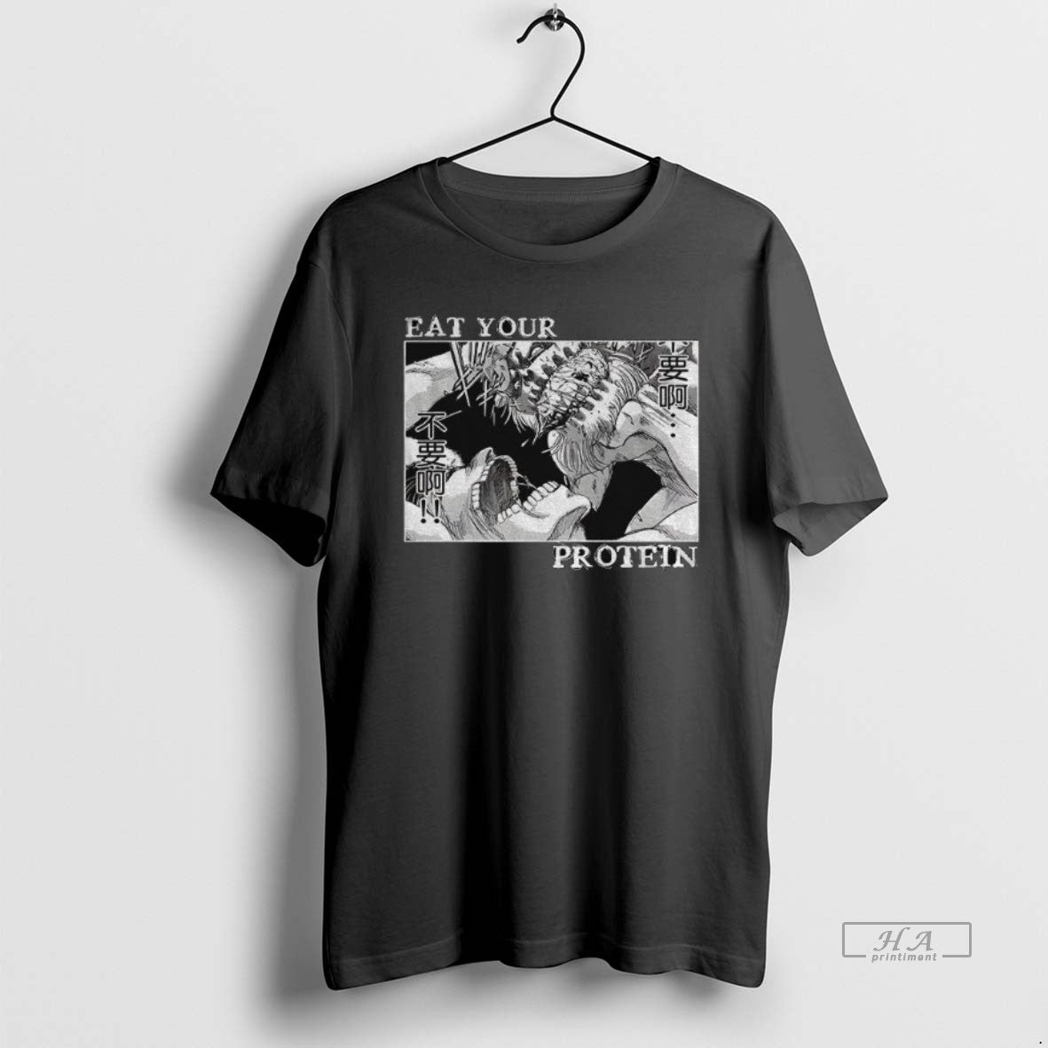 Official Eat Your Protein Eren Yeage Attack Titan T-Shirts, Hoodie, Sweatshirt - T-Shirt, Sweatshirt, Hoodie