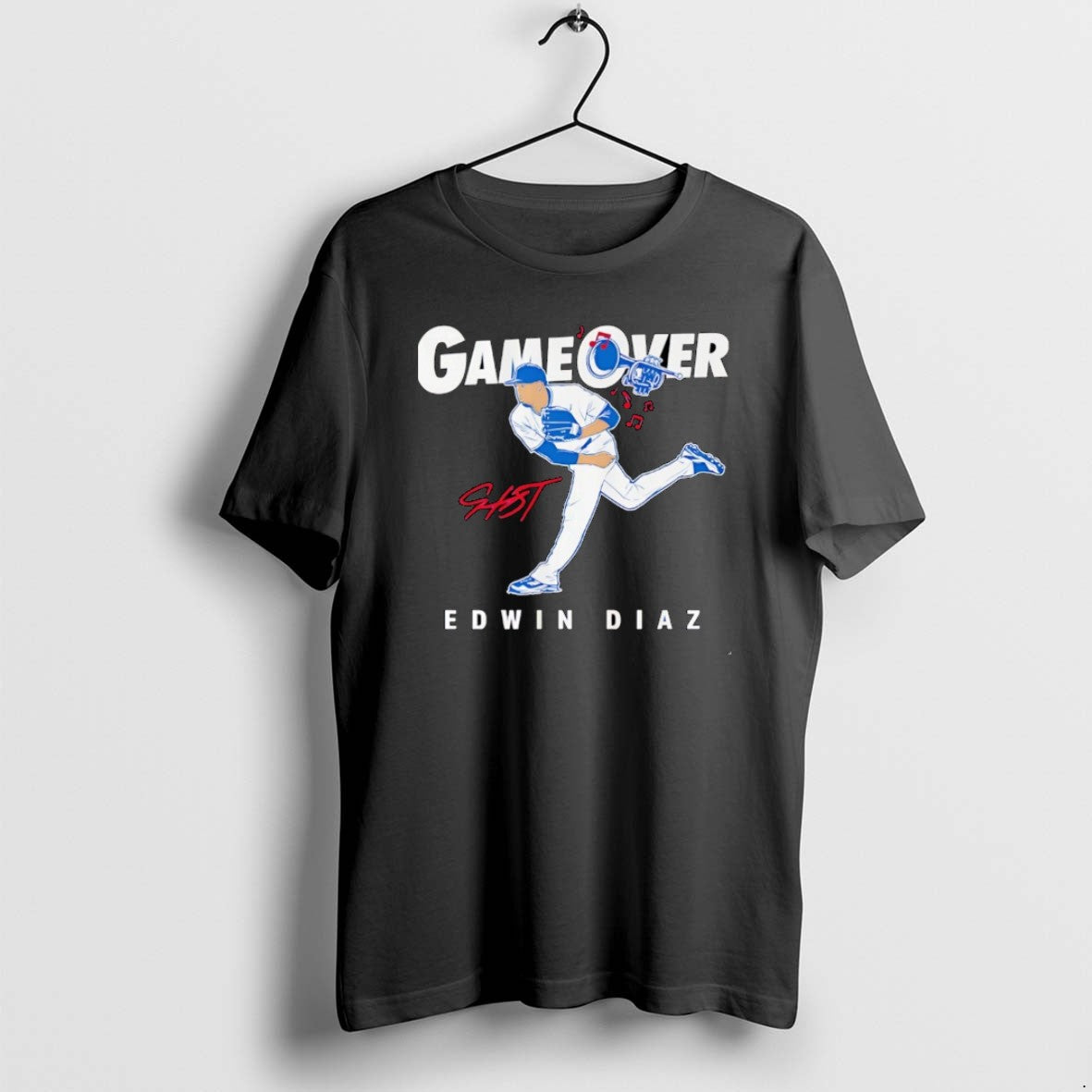 Official Edwin Diaz Los Angeles Dodgers Game Over T-Shirts, Hoodie, Sweatshirt - T-Shirt, Sweatshirt, Hoodie