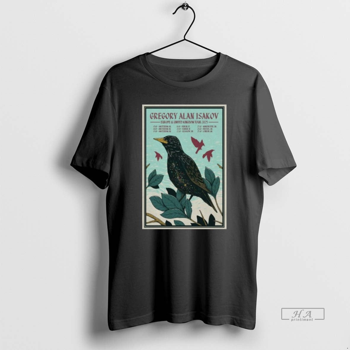 Official Europe United Kingdom Tour 2025 Gregory Alan Isakov Long Sleve T-Shirts, Hoodie, Sweatshirt - T-Shirt, Sweatshirt, Hoodie