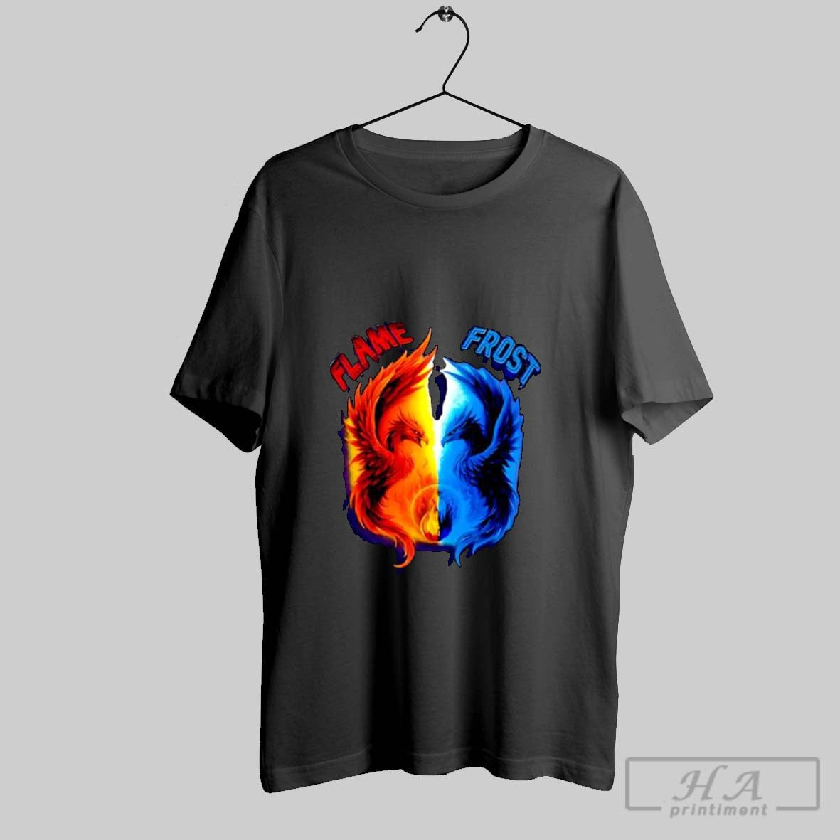 Official Flame Frost Yin Yang Phoenix Dragon T-Shirts, Hoodie, Sweatshirt - T-Shirt, Sweatshirt, Hoodie