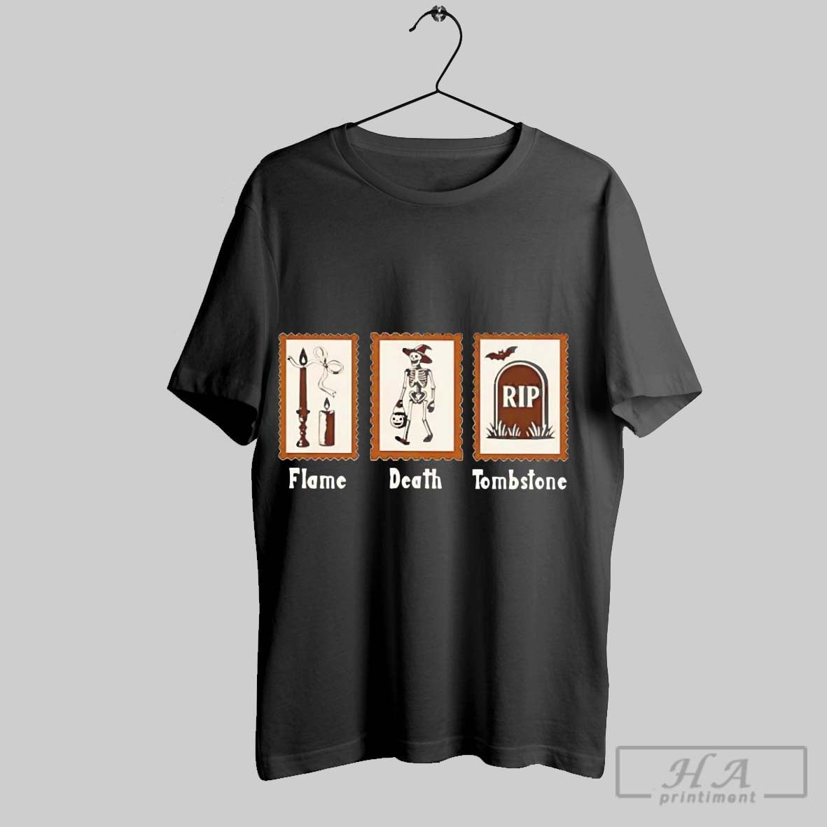 Official Flame Death Tombstone Halloween T-Shirts, Hoodie, Sweatshirt - T-Shirt, Sweatshirt, Hoodie