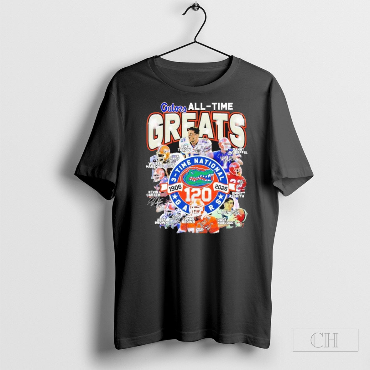 Official Florida Gators All Time Greats 120th Anniversary 1906 2026 T-Shirts, Hoodie, Sweatshirt - T-Shirt, Sweatshirt, Hoodie