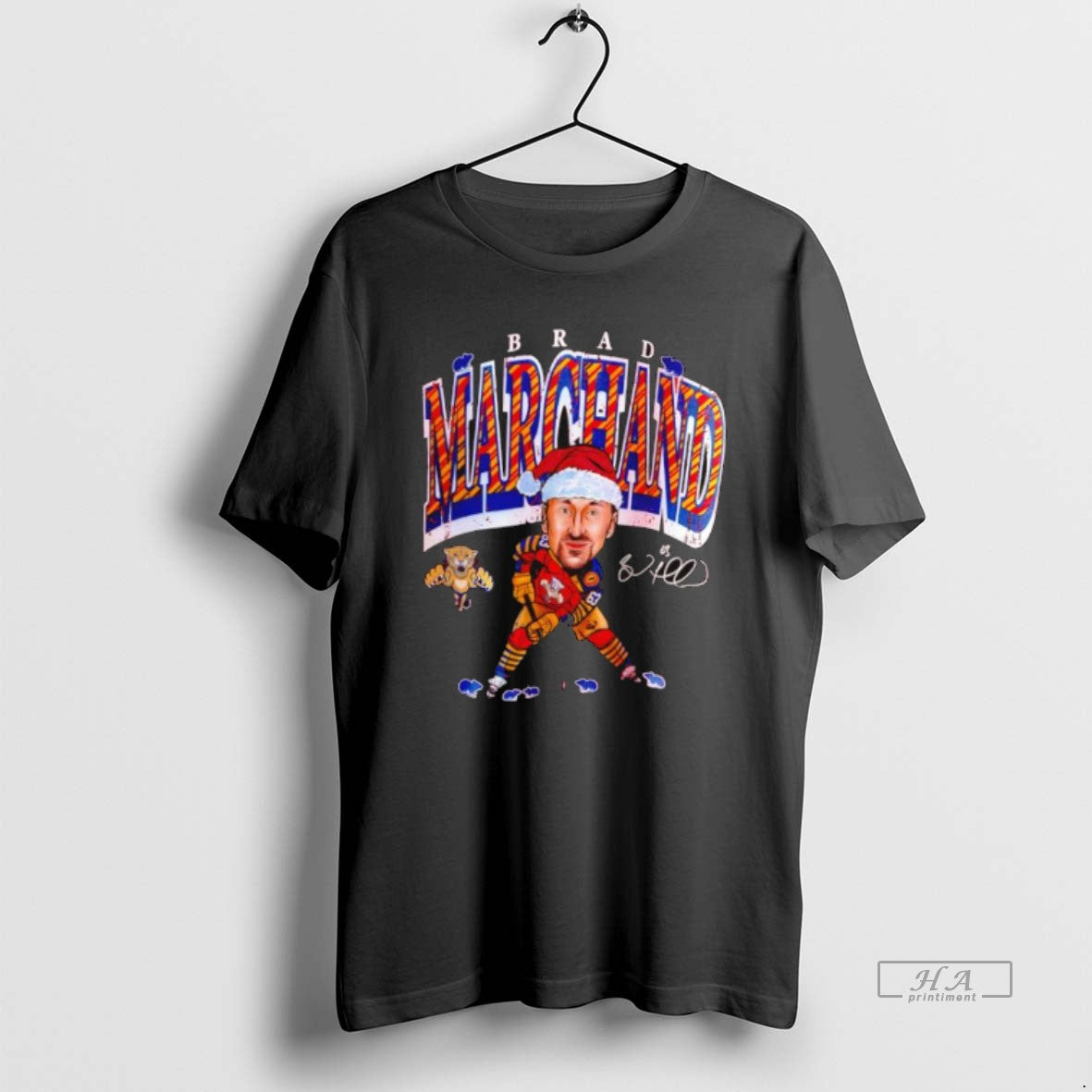Official Florida Panthers Brad Marchand Santa Signature T-Shirts, Hoodie, Sweatshirt - T-Shirt, Sweatshirt, Hoodie
