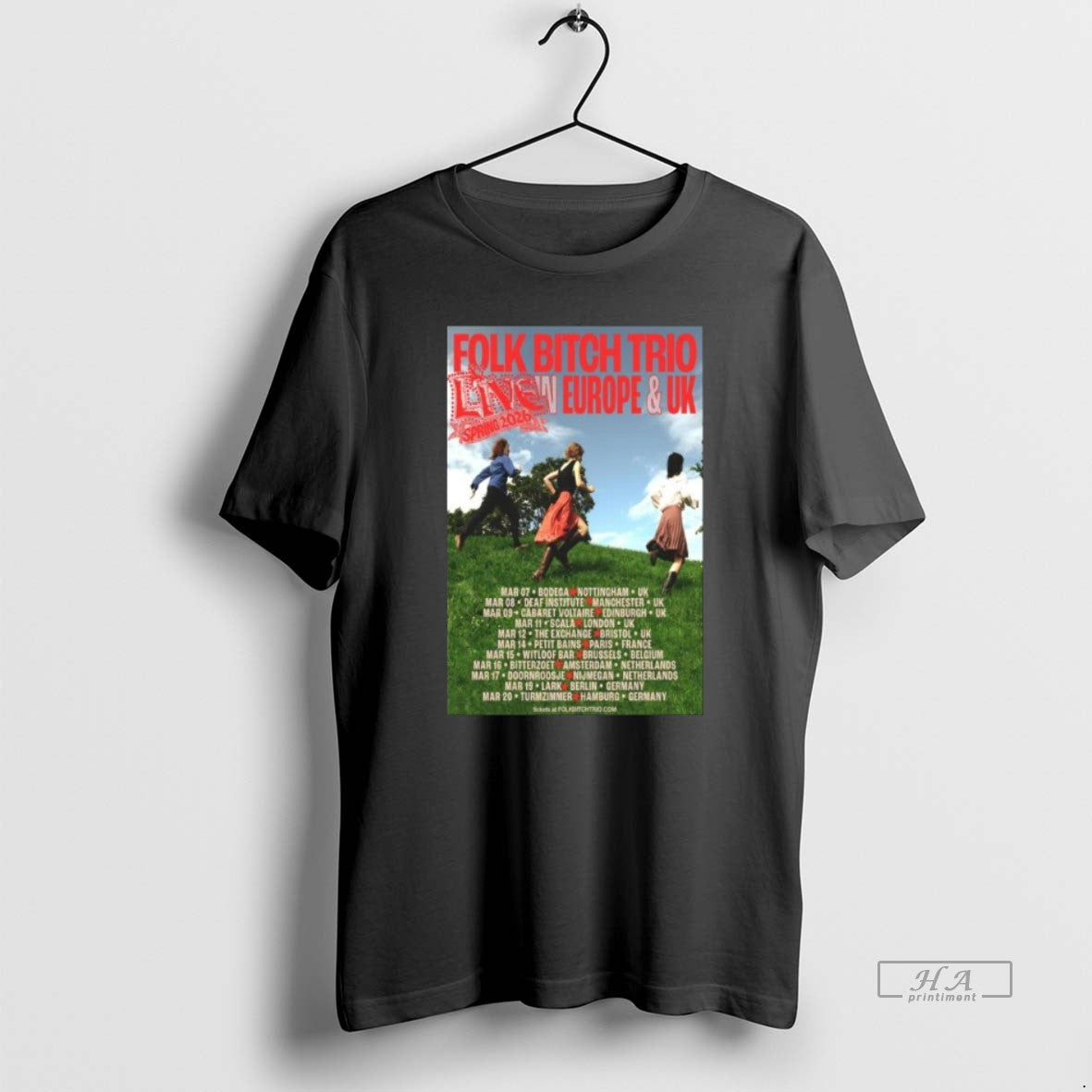 Official Folk Bitch Trio Live Eu Uk Spring 2026 Long Sleve T-Shirts, Hoodie, Sweatshirt - T-Shirt, Sweatshirt, Hoodie