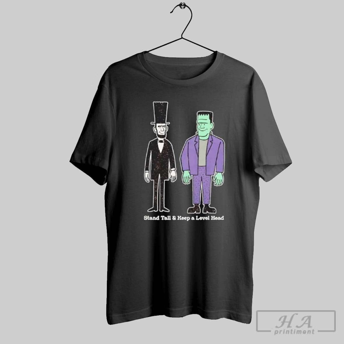 Official Frankenstein Stand Tall Keep Level Head Halloween T-Shirts, Hoodie, Sweatshirt - T-Shirt, Sweatshirt, Hoodie