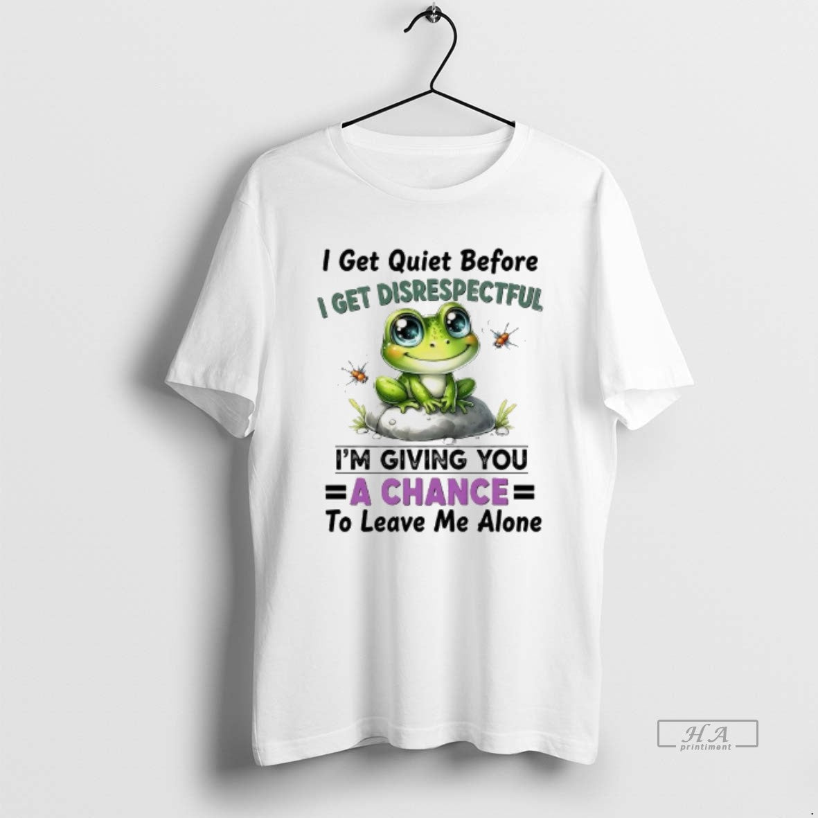 Official Frog I Get Quiet Before I Get Disrespectful Im Giving You Chance T-Shirts, Hoodie, Sweatshirt - T-Shirt, Sweatshirt, Hoodie