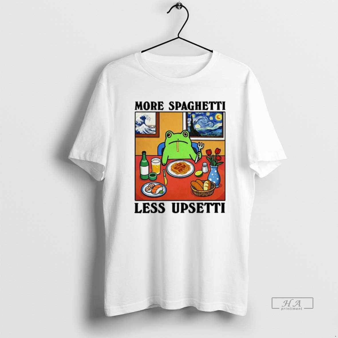 Official Frog More Spaghetti Less Upsetti T-Shirts, Hoodie, Sweatshirt - T-Shirt, Sweatshirt, Hoodie