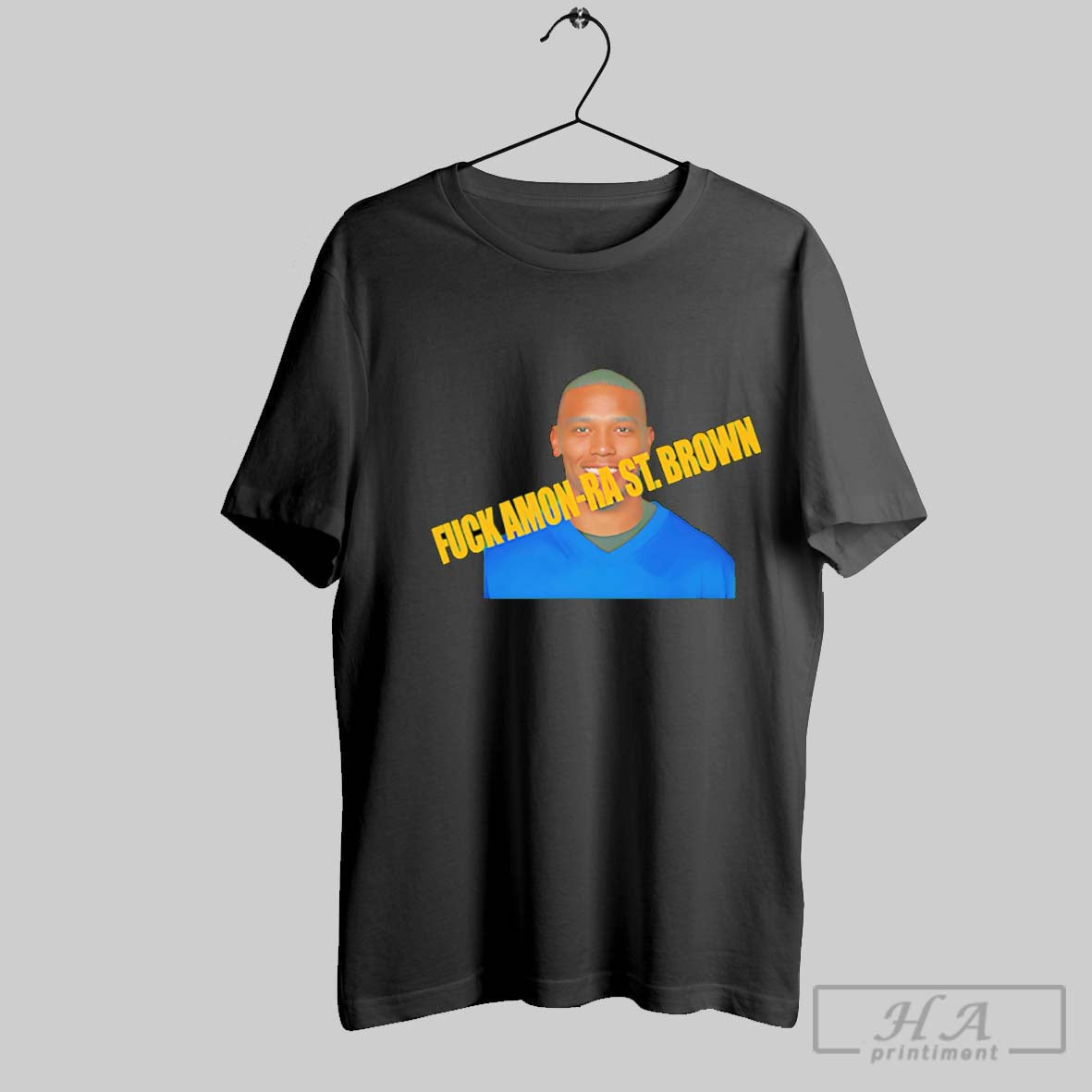 Official Fuck Amon Ra St Brown Poster T-Shirts, Hoodie, Sweatshirt - T-Shirt, Sweatshirt, Hoodie