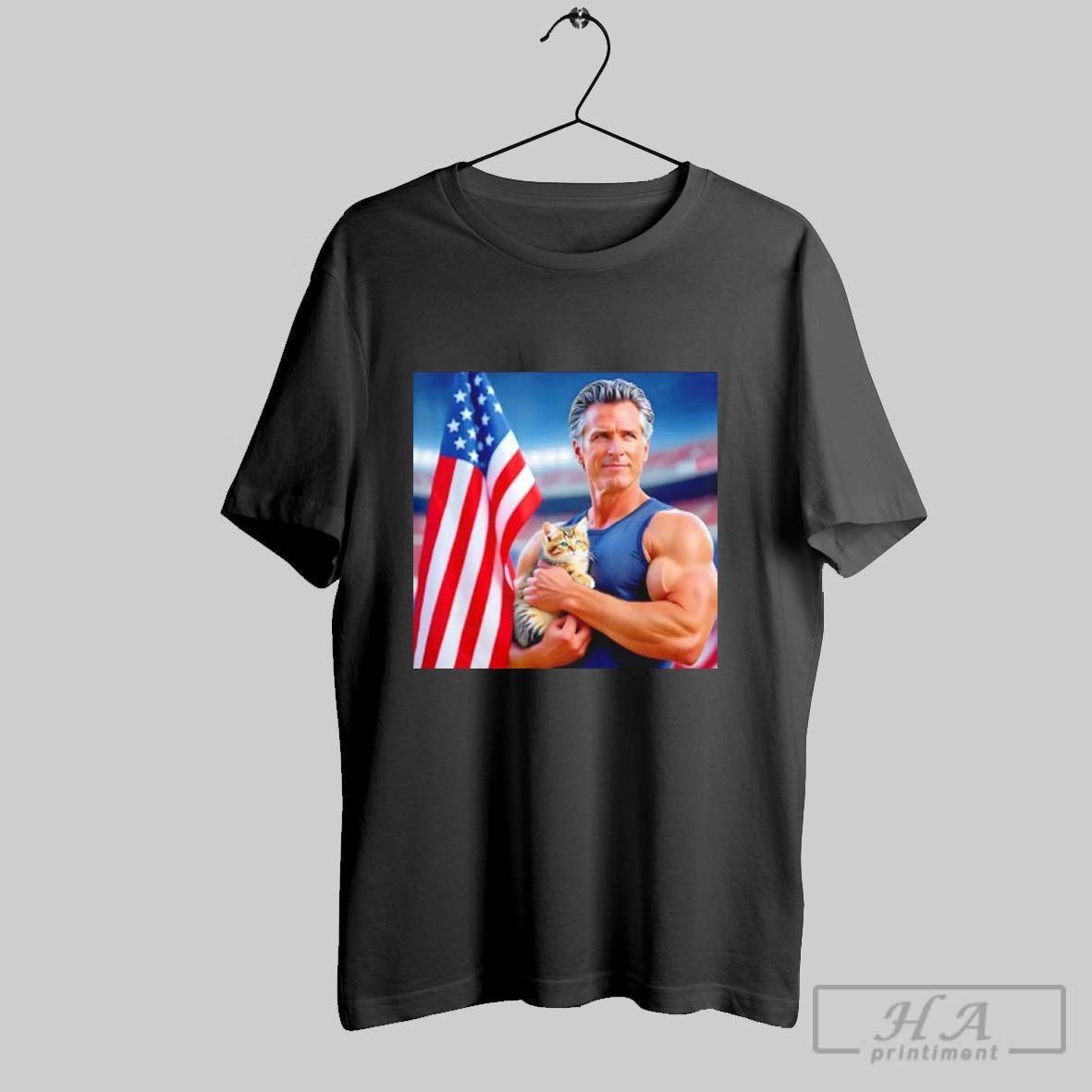 Official Gavin Newsom Cat Meme Photo T-Shirts, Hoodie, Sweatshirt - T-Shirt, Sweatshirt, Hoodie