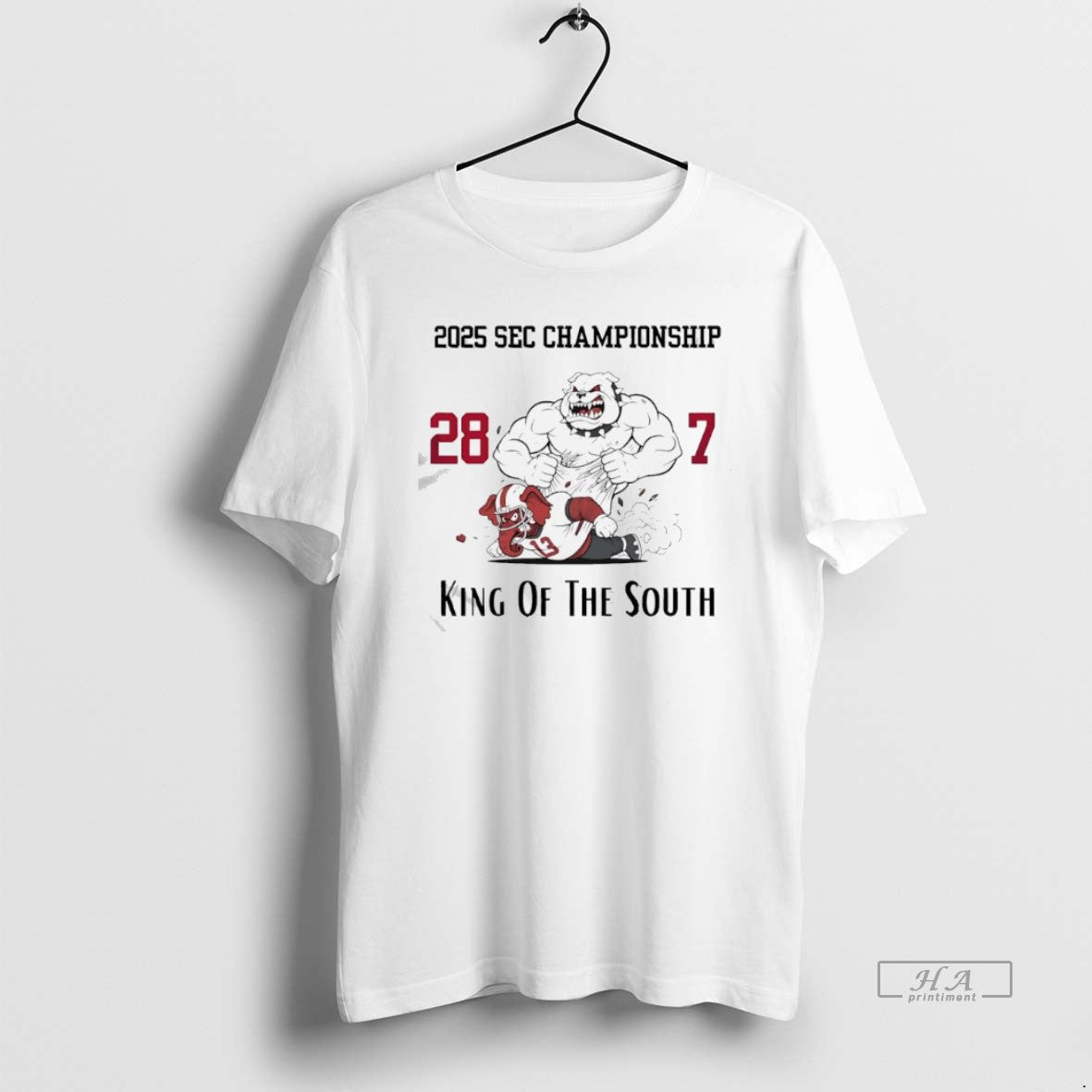 Official Georgia Bulldogs 2025 Sec Conference Championship 28 7 King South T-Shirts, Hoodie, Sweatshirt - T-Shirt, Sweatshirt, Hoodie