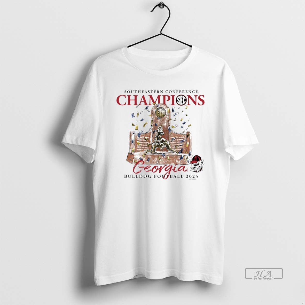 Official Georgia Bulldogs 2025 Sec Football Champions Trophy Circle T-Shirts, Hoodie, Sweatshirt - T-Shirt, Sweatshirt, Hoodie
