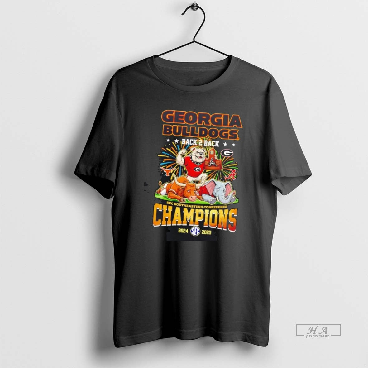 Official Georgia Bulldogs 2025 Back 2 Back Sec Southeastern Conference Champions T-Shirts, Hoodie, Sweatshirt - T-Shirt, Sweatshirt, Hoodie