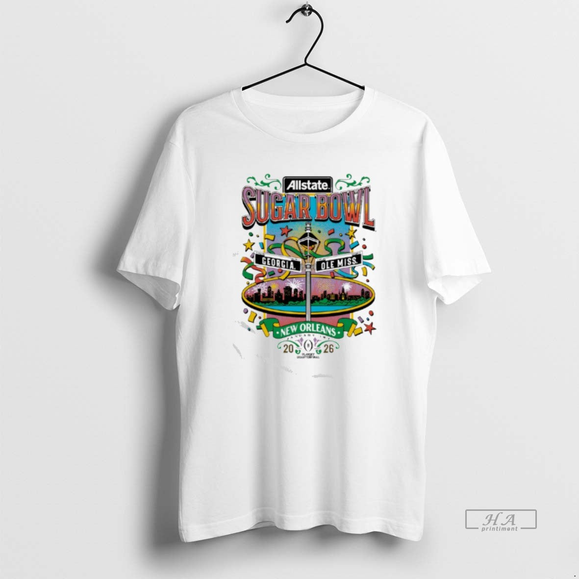 Official Georgia Vs Ole Miss 2026 Allstate Sugar Bowl New Orleans T-Shirts, Hoodie, Sweatshirt - T-Shirt, Sweatshirt, Hoodie