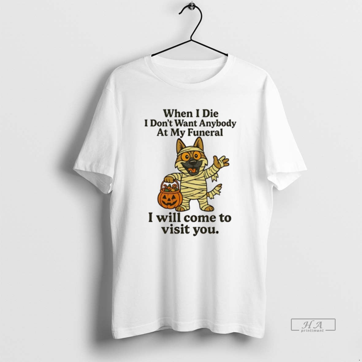 Official German Shepherd When I Die I Dont Want Anybody My Funeral Halloween T-Shirts, Hoodie, Sweatshirt - T-Shirt, Sweatshirt, Hoodie