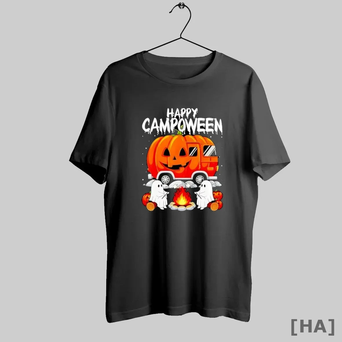 Official Ghost Camping Halloween Camp Life Pumpkin Car T-Shirts, Hoodie, Sweatshirt - T-Shirt, Sweatshirt, Hoodie