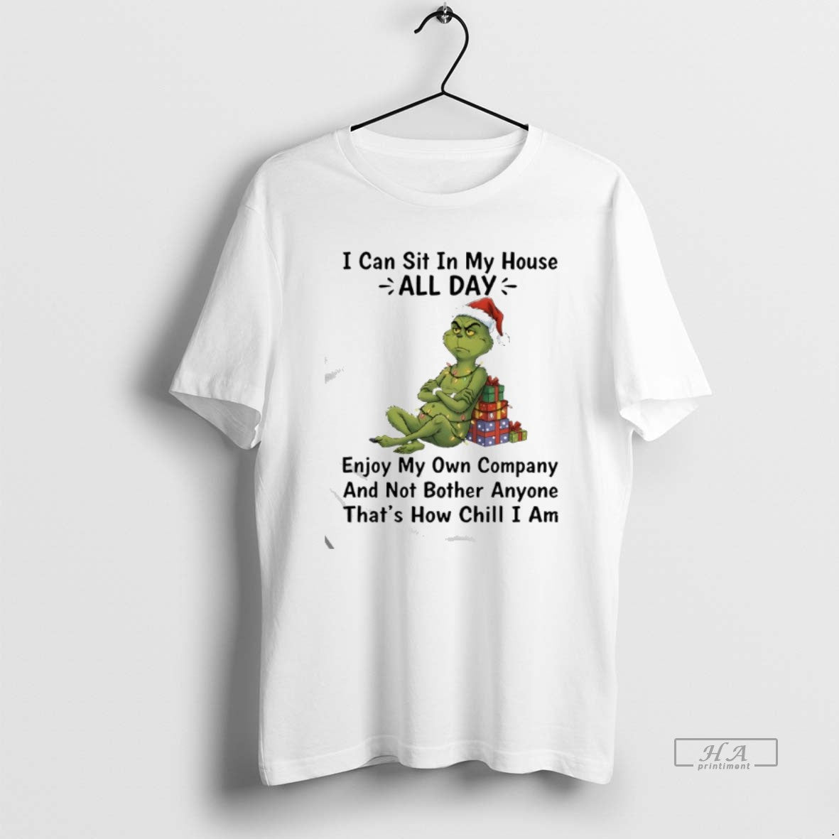 Official Ginch I Can Sit My House All Day Enjoy My Own Company Merry T-Shirts, Hoodie, Sweatshirt - T-Shirt, Sweatshirt, Hoodie