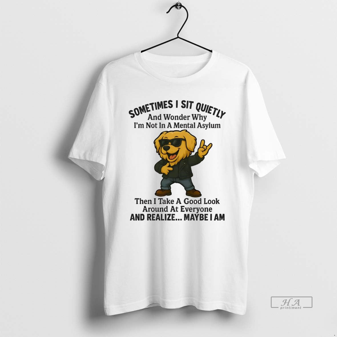 Official Golden Retriever Sometimes I Sit Quietly Realize Maybe I Am T-Shirts, Hoodie, Sweatshirt - T-Shirt, Sweatshirt, Hoodie