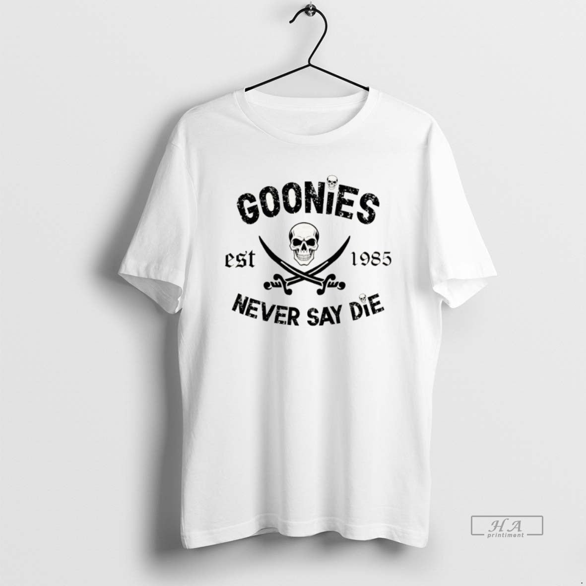 Official Goonies Never Say Die Est 1985 T-Shirts, Hoodie, Sweatshirt - T-Shirt, Sweatshirt, Hoodie