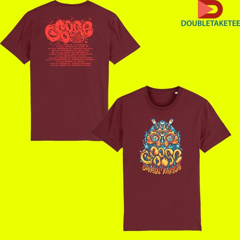 Goose Millward European Tour 2023 Dates Shirts Unisex T-shirt, Sweatshirt, Hoodie, Long Sleeve Tee - T-Shirt, Sweatshirt, Hoodie