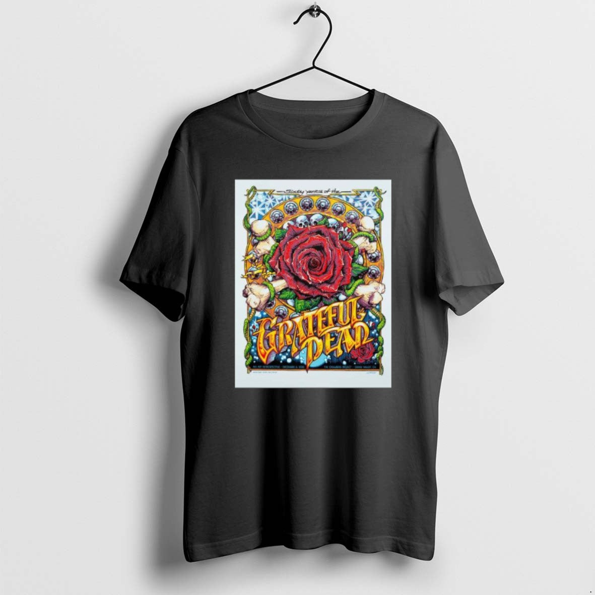 Official Grateful Dead 60 Years Grateful Dead Grass Valley California Chambers T-Shirts, Hoodie, Sweatshirt - T-Shirt, Sweatshirt, Hoodie