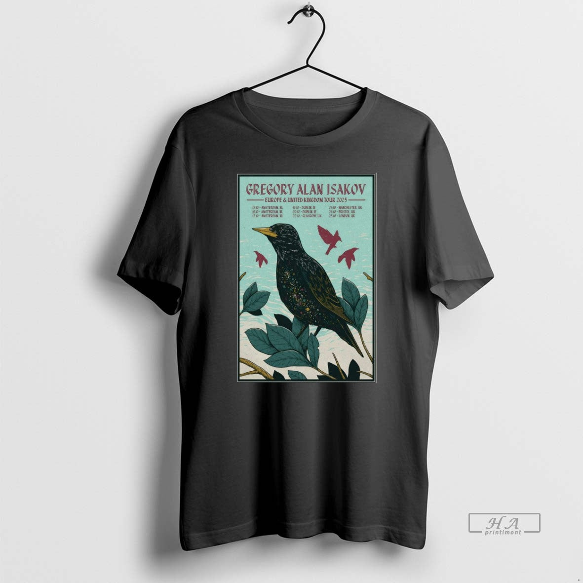 Official Gregory Alan Isakov Eu Uk Tour October 15 25 2025 T-Shirts, Hoodie, Sweatshirt - T-Shirt, Sweatshirt, Hoodie