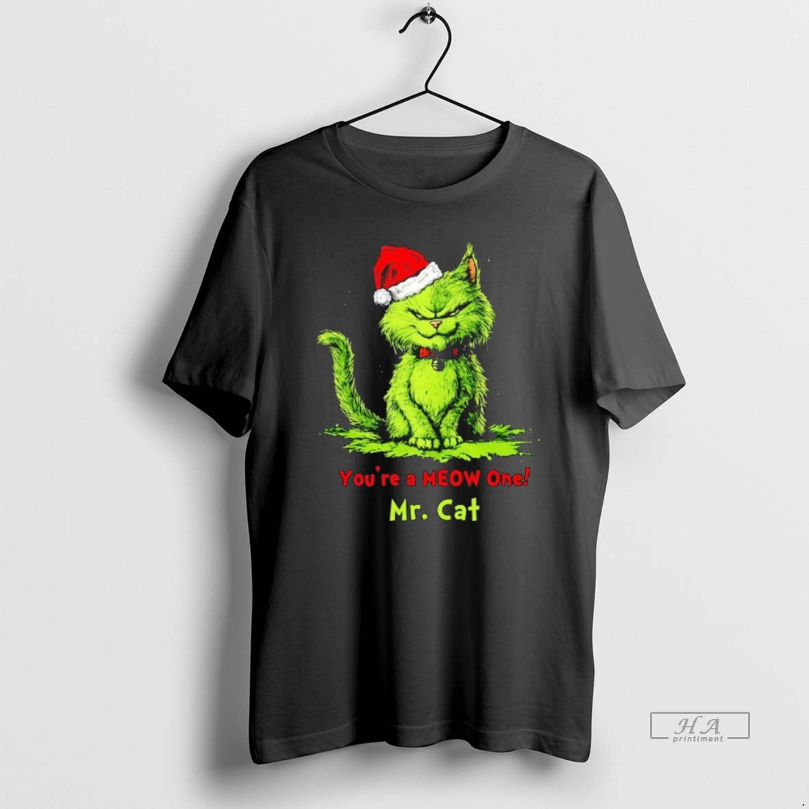 Official Grinch Cat Youre Meow One Mr Cat T-Shirts, Hoodie, Sweatshirt - T-Shirt, Sweatshirt, Hoodie