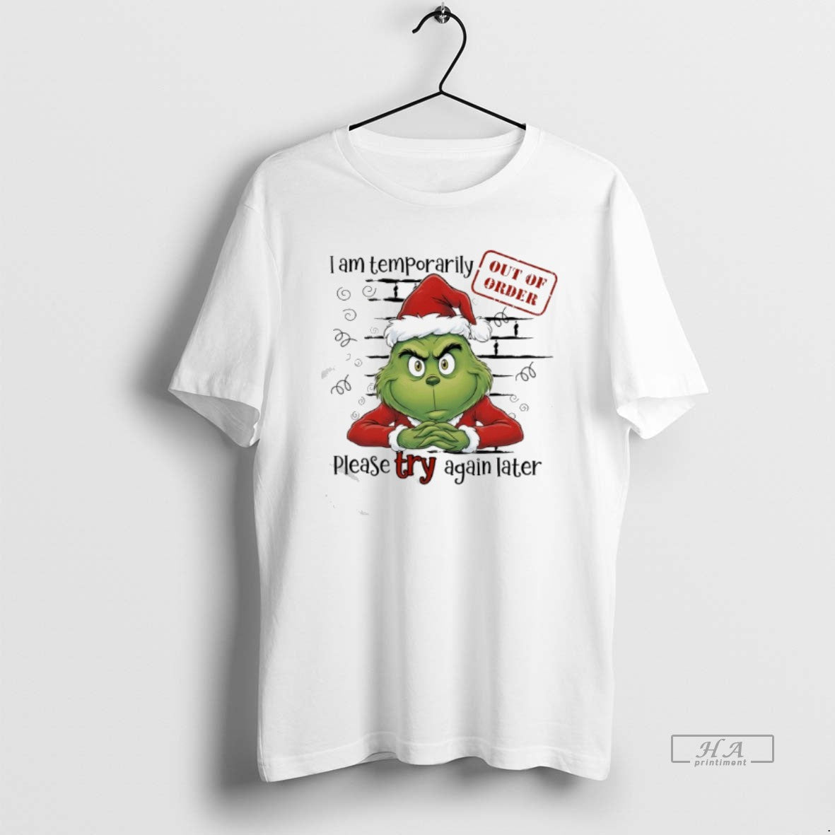 Official Grinch I Am Temporarily Please Try Again Later T-Shirts, Hoodie, Sweatshirt - T-Shirt, Sweatshirt, Hoodie