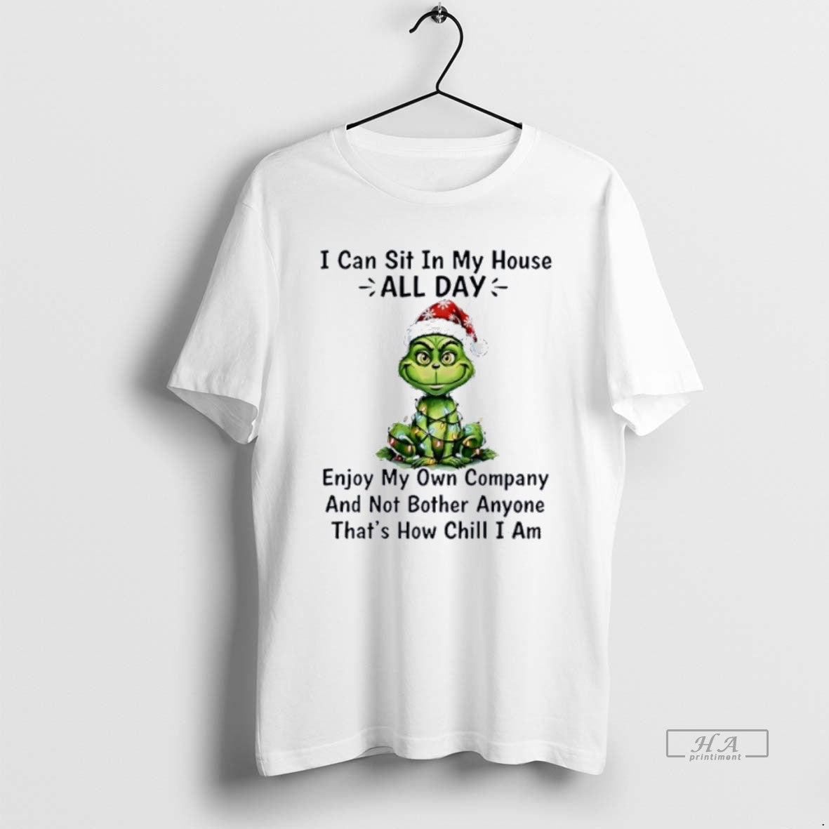 Official Grinch I Can Sit My House All Day Enjoy My Own Company T-Shirts, Hoodie, Sweatshirt - T-Shirt, Sweatshirt, Hoodie