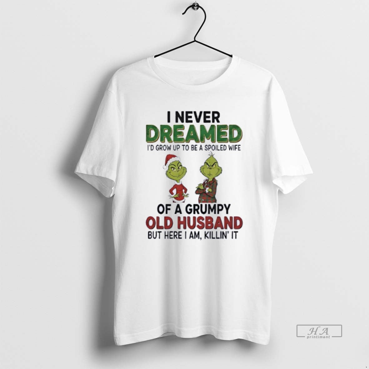 Official Grinch I Never Dreamed Grumpy Old Husband T-Shirts, Hoodie, Sweatshirt - T-Shirt, Sweatshirt, Hoodie