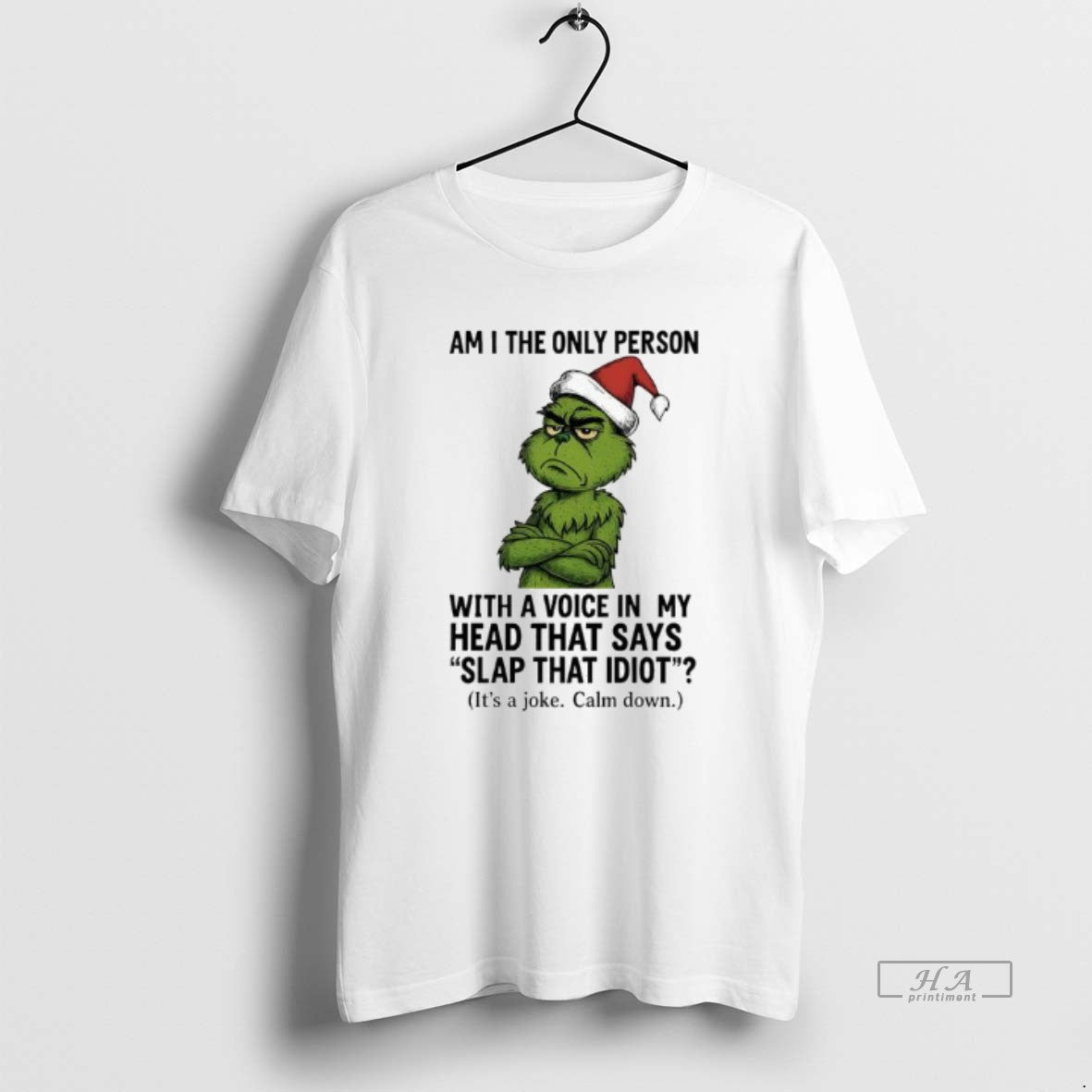 Official Grinch Am I Only Person Voice My Head That Says T-Shirts, Hoodie, Sweatshirt - T-Shirt, Sweatshirt, Hoodie