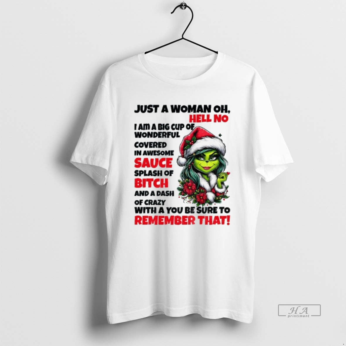 Official Grinch Just Woman Oh Hell No I Am Big Cup T-Shirts, Hoodie, Sweatshirt - T-Shirt, Sweatshirt, Hoodie