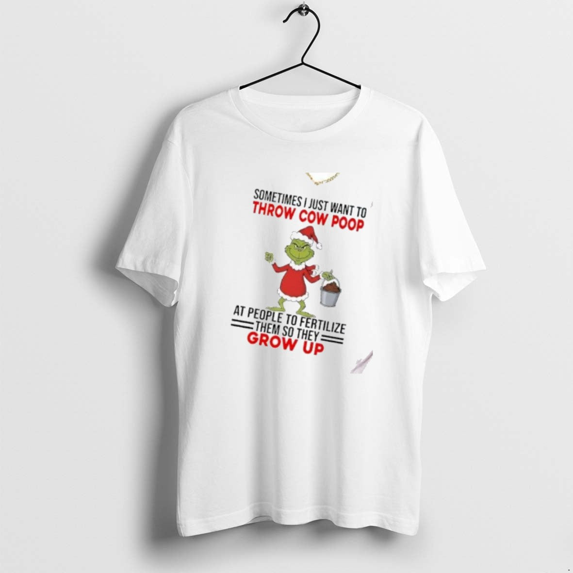 Official Grinch Sometimes I Just Want Throw Cow Poop People T-Shirts, Hoodie, Sweatshirt - T-Shirt, Sweatshirt, Hoodie