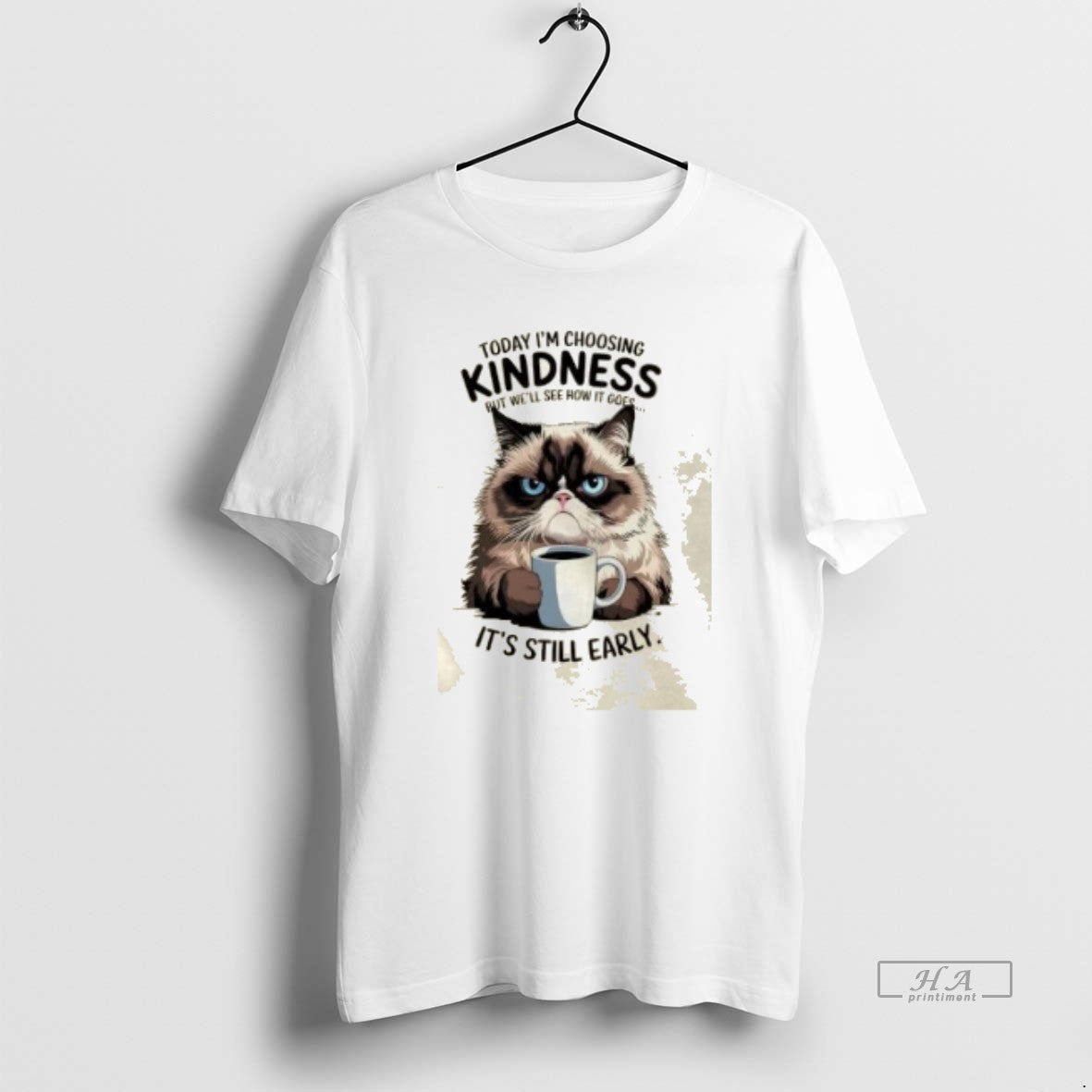 Official Grumpy Cat Coffee Today Im Choosing Kindness But Well See Show Goes T-Shirts, Hoodie, Sweatshirt - T-Shirt, Sweatshirt, Hoodie