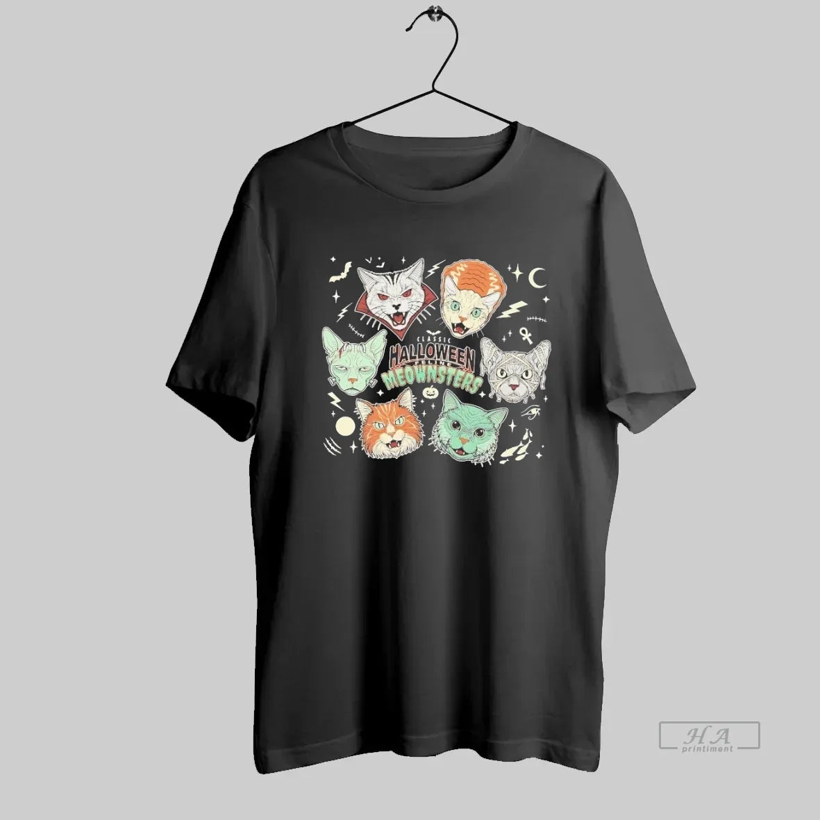 Official Halloween Classic Meownsters Cat T-Shirts, Hoodie, Sweatshirt - T-Shirt, Sweatshirt, Hoodie