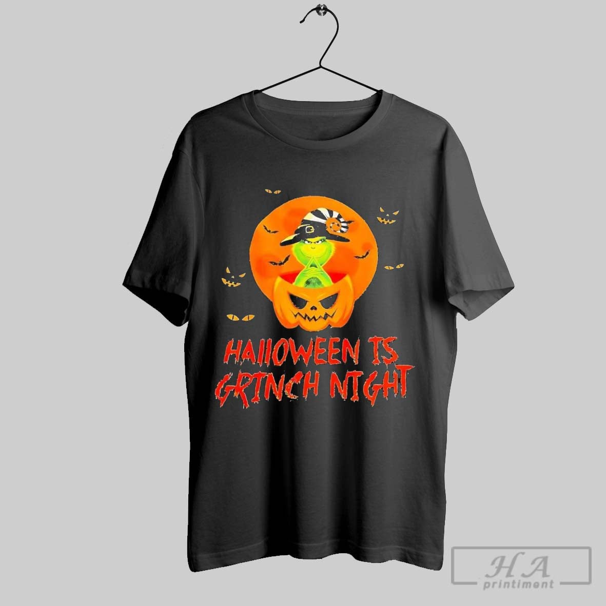 Official Halloween Is Grinch Night Pumpkin T-Shirts, Hoodie, Sweatshirt - T-Shirt, Sweatshirt, Hoodie