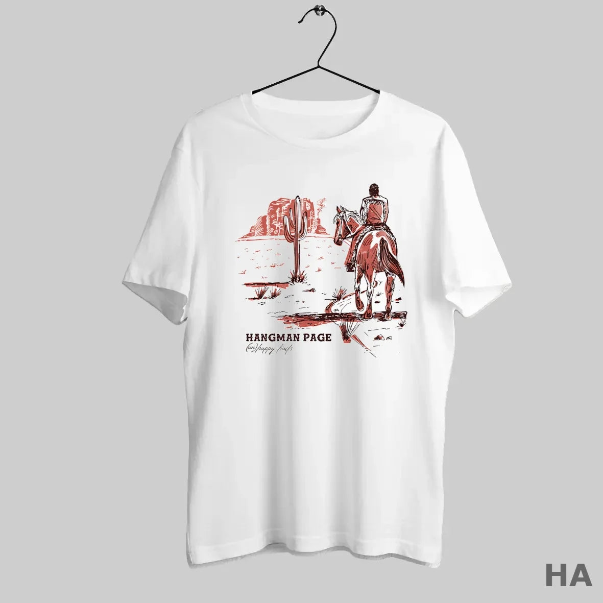 Official Hangman Adam Page Unhappy Trails T-Shirts, Hoodie, Sweatshirt - T-Shirt, Sweatshirt, Hoodie