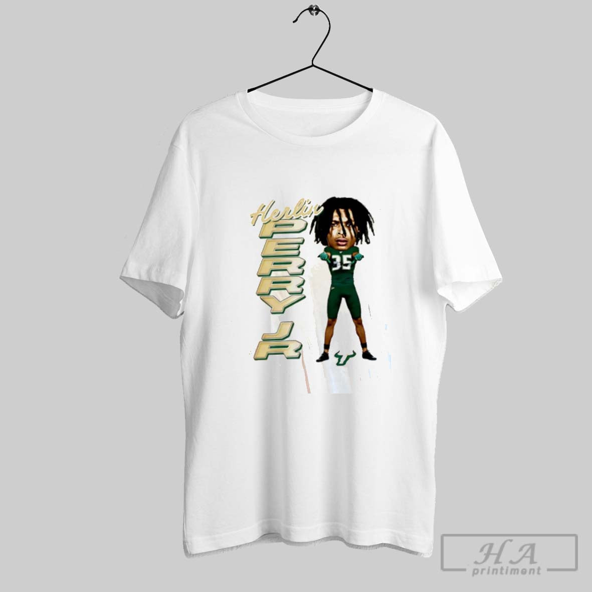 Official Herlin Perry Jr South Florida Bulls Caricature T-Shirts, Hoodie, Sweatshirt - T-Shirt, Sweatshirt, Hoodie