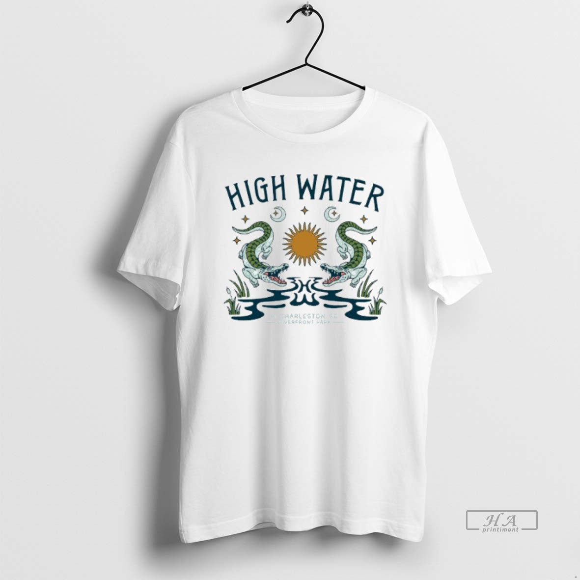 Official High Water N Charleston Sc Riverfront Park Swamp Gator T-Shirts, Hoodie, Sweatshirt - T-Shirt, Sweatshirt, Hoodie