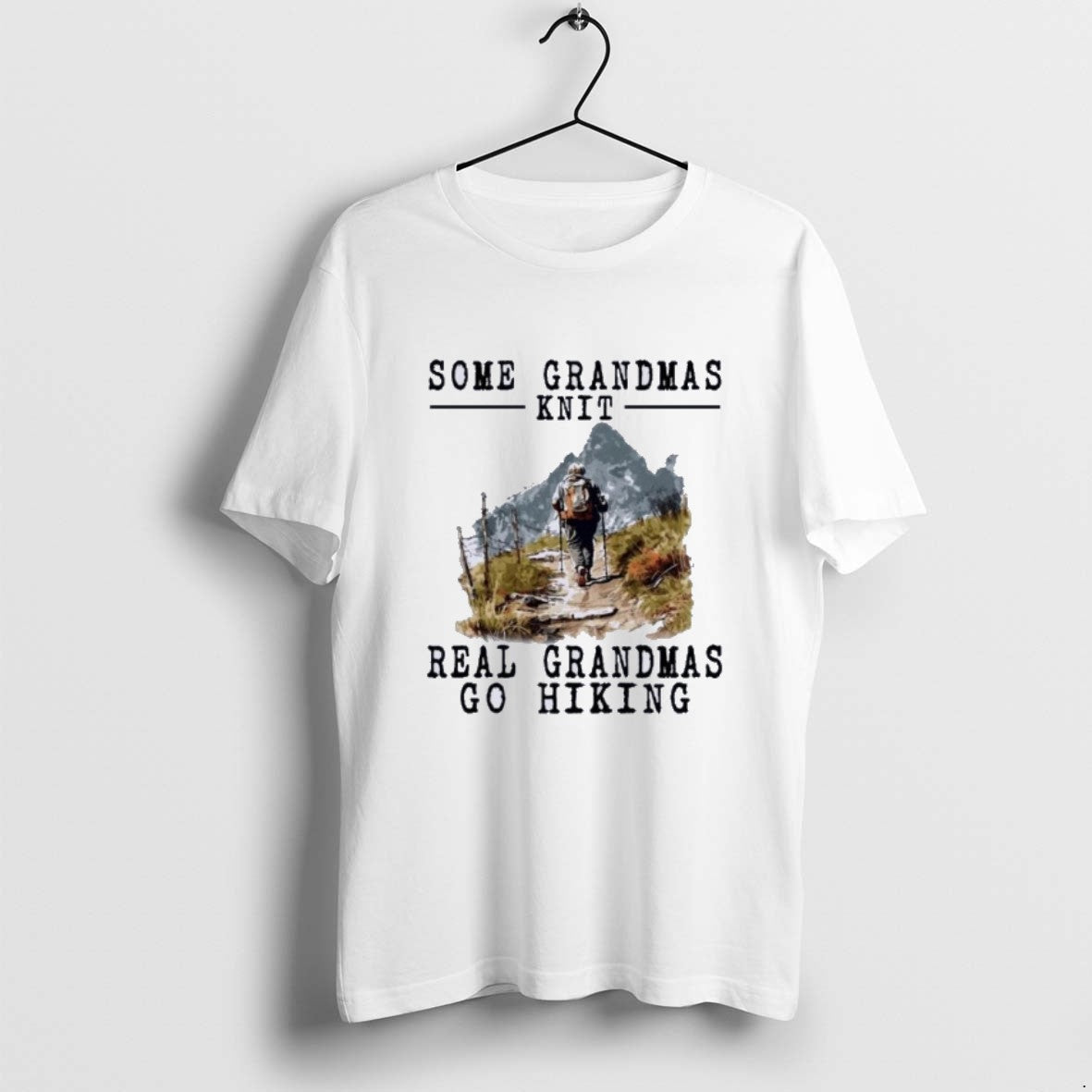 Official Hiking Some Grandmas Knit Real Grandmas T-Shirts, Hoodie, Sweatshirt - T-Shirt, Sweatshirt, Hoodie
